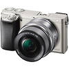 Alpha a6000 Mirrorless Digital Camera with 16-50mm Lens (Silver) Thumbnail 0
