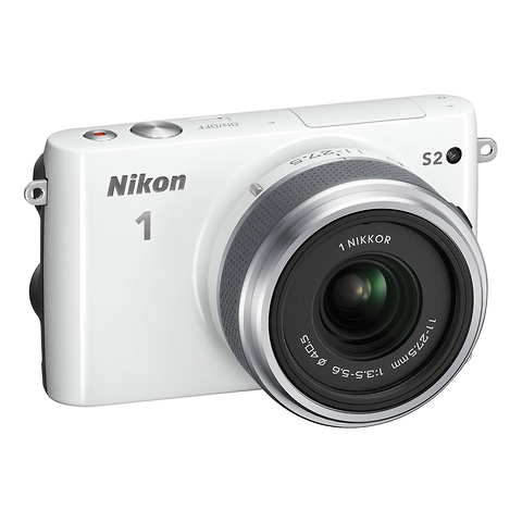 1 S2 Mirrorless Digital Camera with 11-27.5mm Lens (White) Image 1