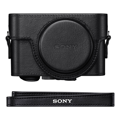 Premium Jacket Case for Cyber-shot RX100, RX100 II, RX100 III (Black) Image 2