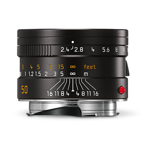 50mm f/2.4 Summarit-M Manual Focus Lens (Black) Image 0
