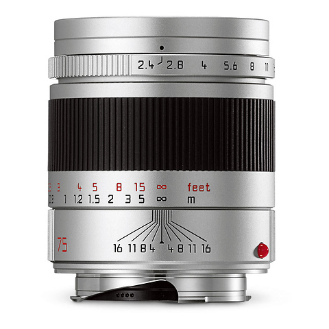 75mm f/2.4 Summarit-M Manual Focus Lens (Silver) Image 0