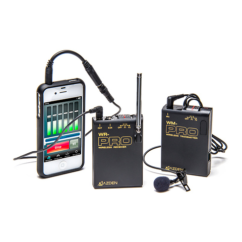 WLX-PRO+i VHF Wireless Lavalier System for Cameras & Mobile Devices Image 1