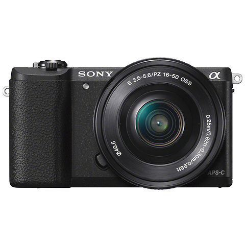 Alpha a5100 Mirrorless Digital Camera with 16-50mm Lens (Black) Image 0