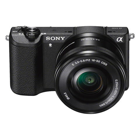 Alpha a5100 Mirrorless Digital Camera with 16-50mm Lens (Black) Image 3