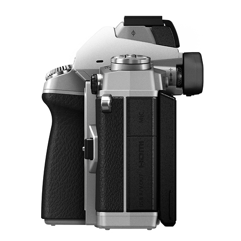 OM-D E-M1 Micro Four Thirds Digital Camera Body (Silver) Image 3
