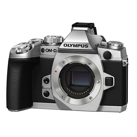 OM-D E-M1 Micro Four Thirds Digital Camera Body (Silver) Image 2
