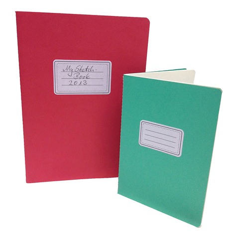 Sketch Note A6 Booklet Bundle (40 Sheets, Blue and Green) Image 4
