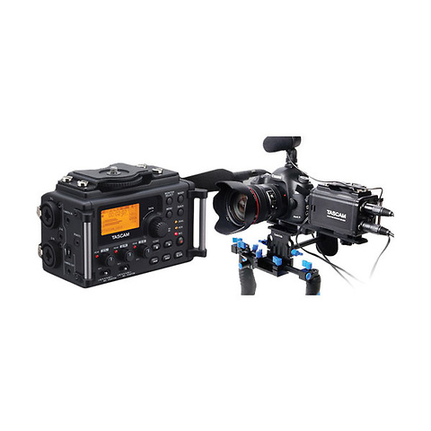 DR-60DmkII 4-Channel Portable Recorder for DSLR Image 6