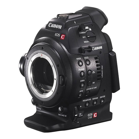 EOS C100 Cinema Camera Dual Pixel CMOS AF with EF 24-105mm f/4.0L and Ninja 2 Kit Image 1