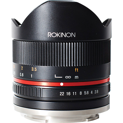 8mm f/2.8 UMC Fish-Eye II Lens (Fuji X-Mount) Image 0