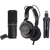 ZDM-1 Podcast Mic Pack with Headphones, Windscreen, XLR, and Tabletop Stand Bundle Kit Thumbnail 8