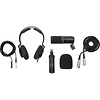 ZDM-1 Podcast Mic Pack with Headphones, Windscreen, XLR, and Tabletop Stand Bundle Kit Thumbnail 1