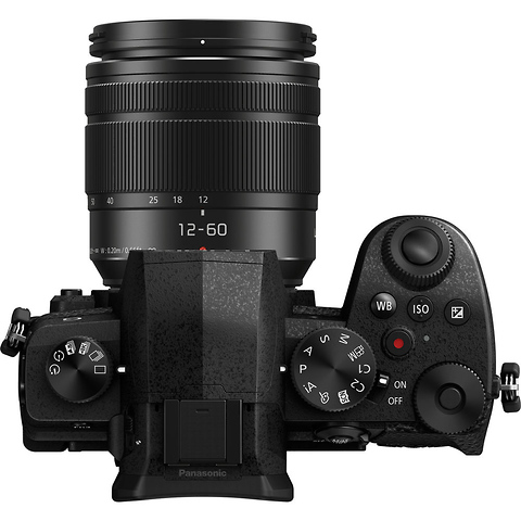 Lumix G95 Hybrid Mirrorless Camera with 12-60mm Lens and DMW-BGG1 Battery Grip Image 2