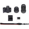 EOS R50 Mirrorless Digital Camera with 18-45mm and 55-210mm Lens (Black) Thumbnail 7