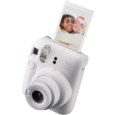 INSTAX Mini 12 Instant Film Camera (Clay White) Image 5