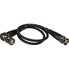 12G-SDI Cable for 4K60 Camera Monitors and Transmitters (20 in., Raven Black) Thumbnail 1