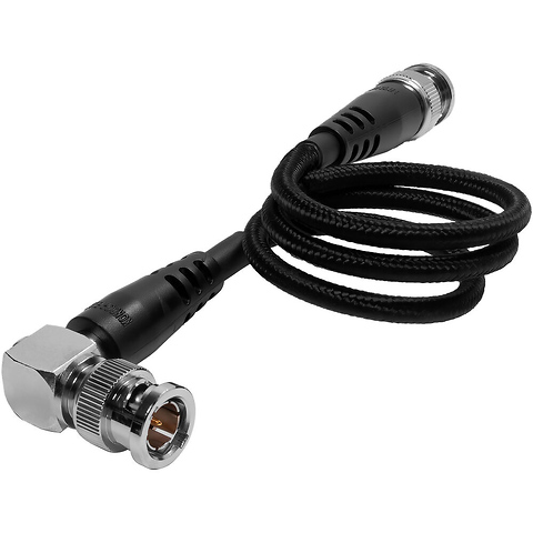12G-SDI Cable for 4K60 Camera Monitors and Transmitters (20 in., Raven Black) Image 2
