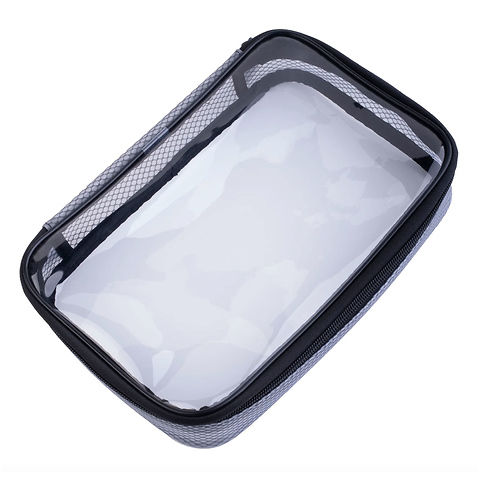 Set of Small, Medium and Large Thermoplastic Polyurethane(TPU) Transparent Cases (Black) Image 3