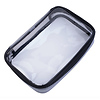 Set of Small, Medium and Large Thermoplastic Polyurethane(TPU) Transparent Cases (Black) Thumbnail 3