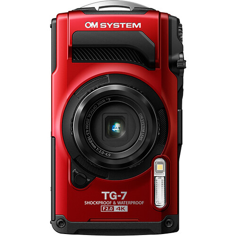 Tough TG-7 Digital Camera (Red) Image 3