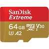64GB Extreme UHS-I microSDXC Memory Card with SD Adapter Thumbnail 1
