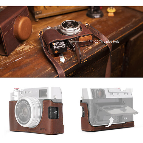 Leather Half Case Kit for Fujifilm X100VI Image 3