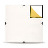 72 x 72in. Large Scrim Jim Gold / White Reflector (Fabric Only) Thumbnail 1
