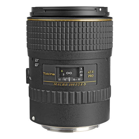 AF 100mm f/2.8 AT-X M100 Pro D Macro Lens - Canon EOS Mount Image 0