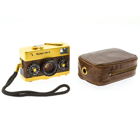 Limited Edition Rollei 35 S Gold with Sonnar 2.8/40mm - Used Image 0