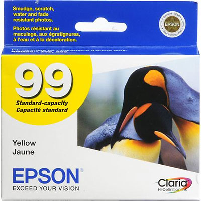 99 Yellow Claria Hi-Definition Ink Cartridge Image 0