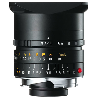 24mm f/3.8 Elmar-M Aspherical Manual Focus Lens (Black) Image 0