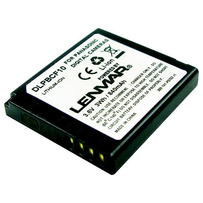 DLPBCF10 Rechargeable Lithium-Ion Battery - Replacement for Panasonic DMW-BCF10 Battery - Open Box* Image 0