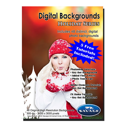 Holiday Series Digital Backgrounds - Software Image 0