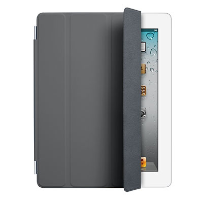 iPad 2 Polyurethane Smart Cover (Dark Gray) Image 0