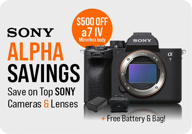 Sony Alpha Savings