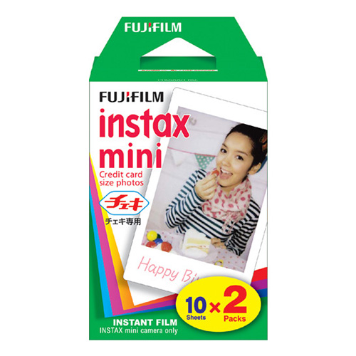 Fujifilm Instax Mini Instant Color Print Film (Twin Pack) (ISO 800)