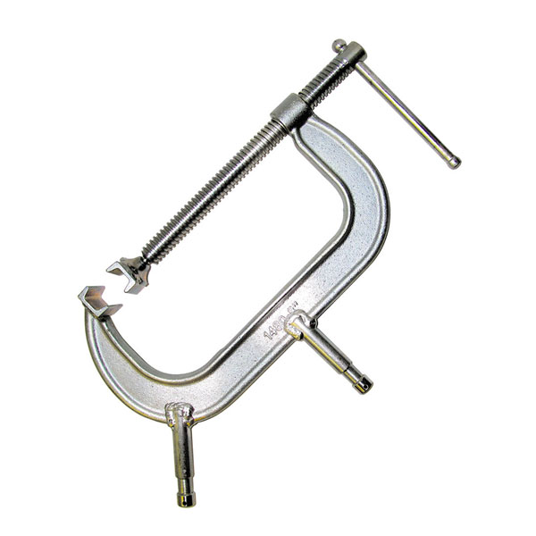 American Grip 8 Inch C-Clamp with Baby Pins - BarnDoor