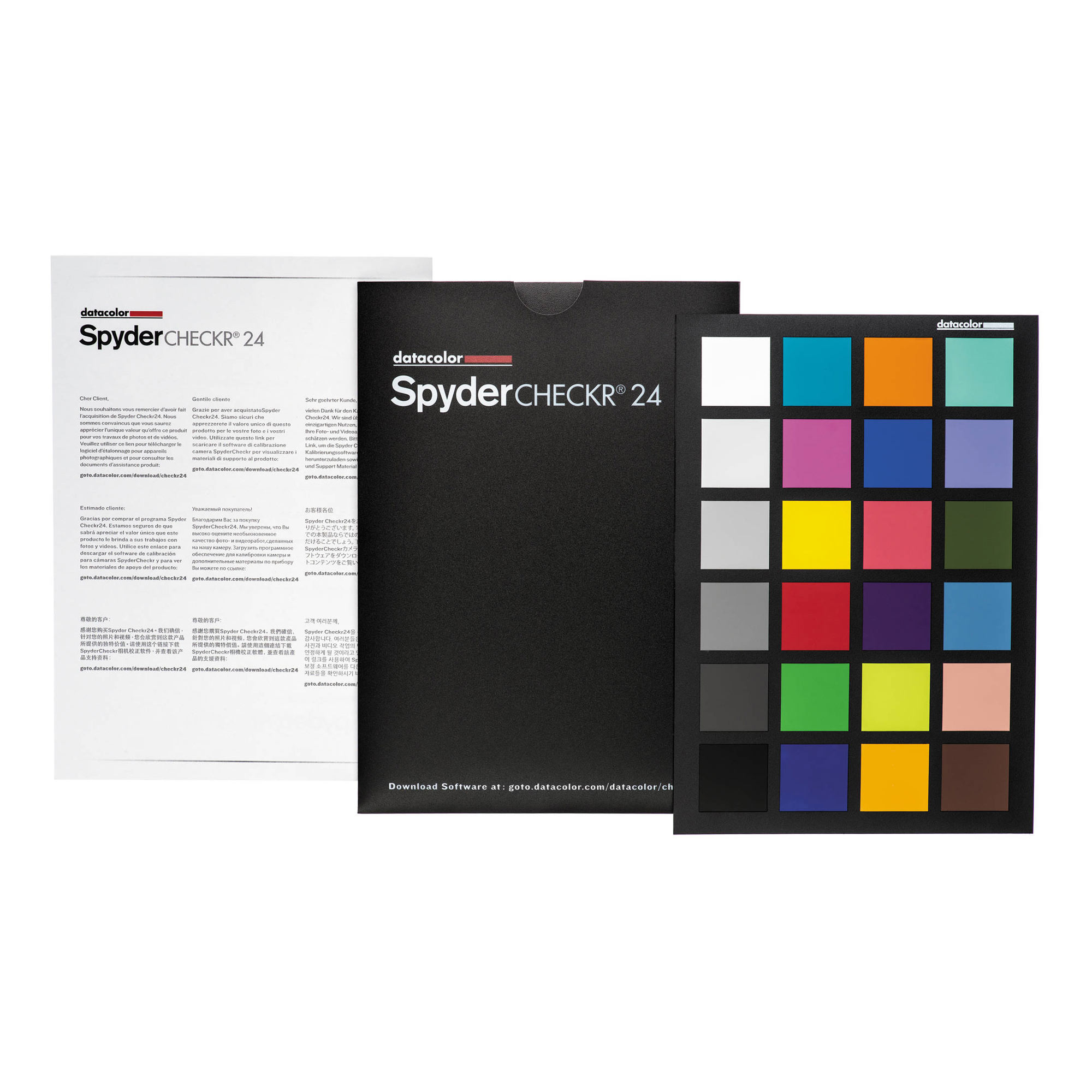 Datacolor | SypderCheckr 24 Camera Color Calibration Tool | SCK24