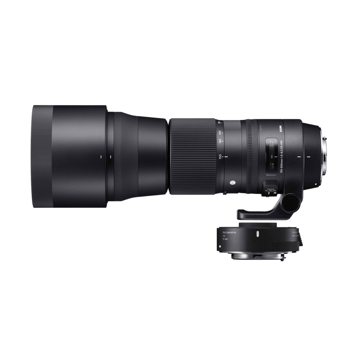 Sigma | 150-600mm F5-6.3 DG OS HSM Contemporary Lens with 1.4X