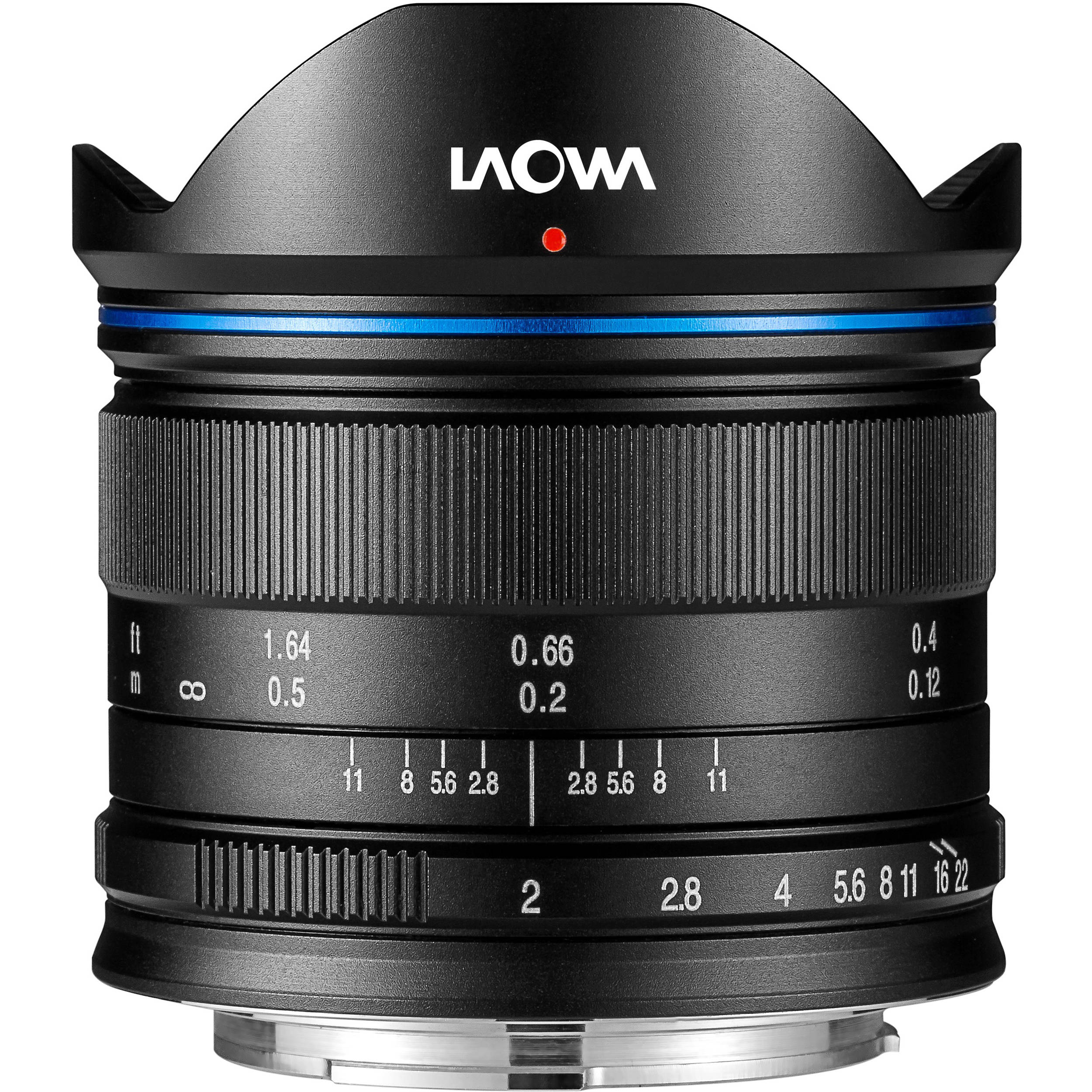 Venus Optics Laowa 7.5mm f/2 MFT Lens for Micro Four Thirds (Black)