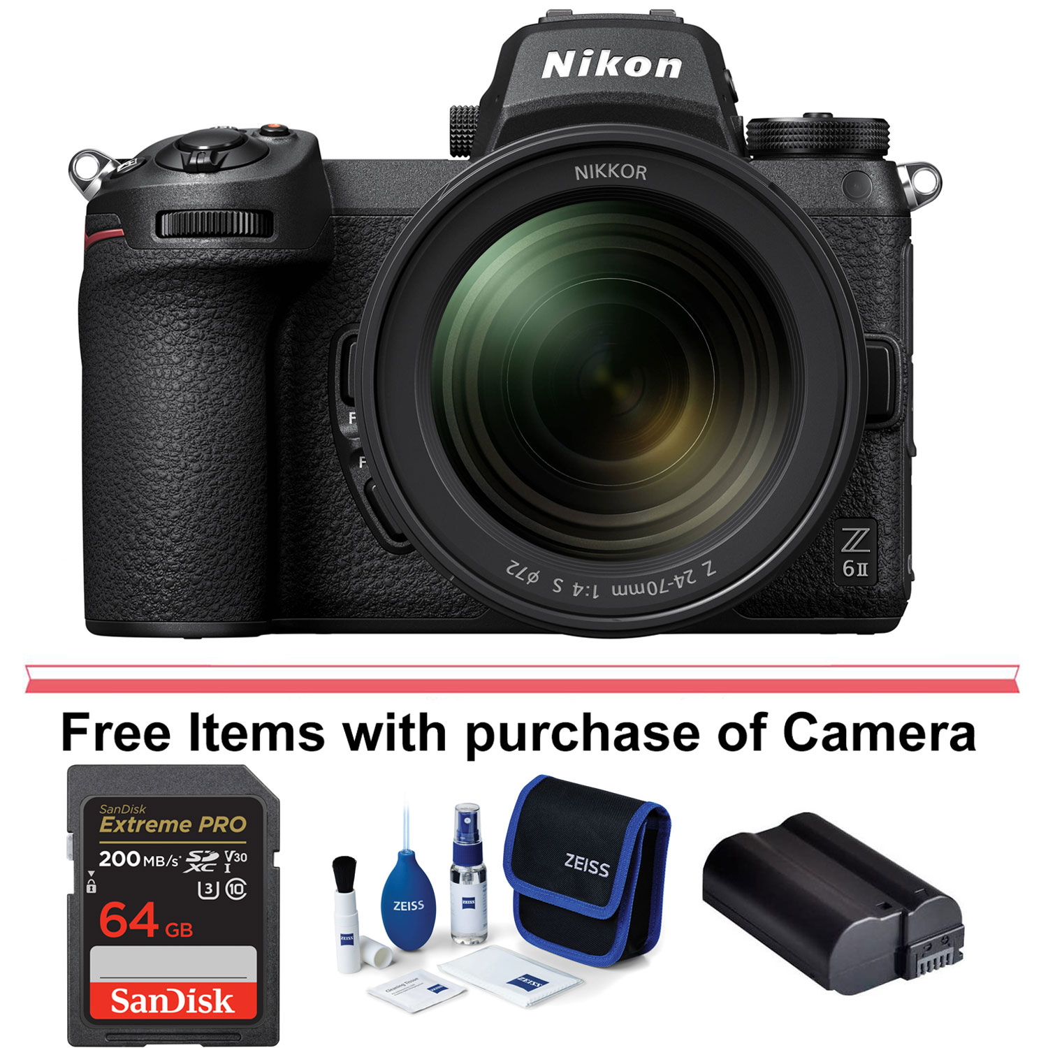  Nikon Z 6II, Versatile full-frame mirrorless stills/video  hybrid camera