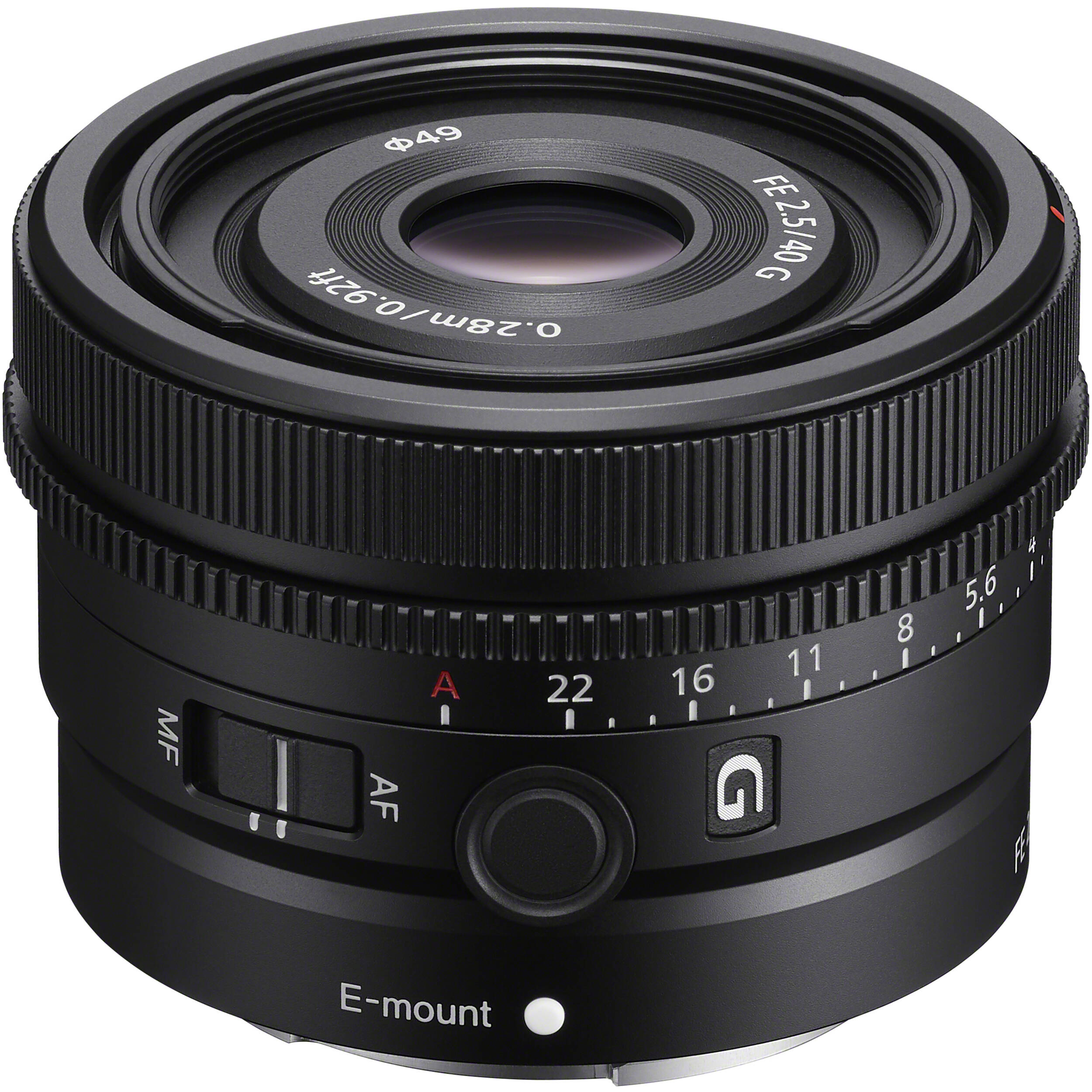 Sony 40mm F2.5 G SEL40F25G-