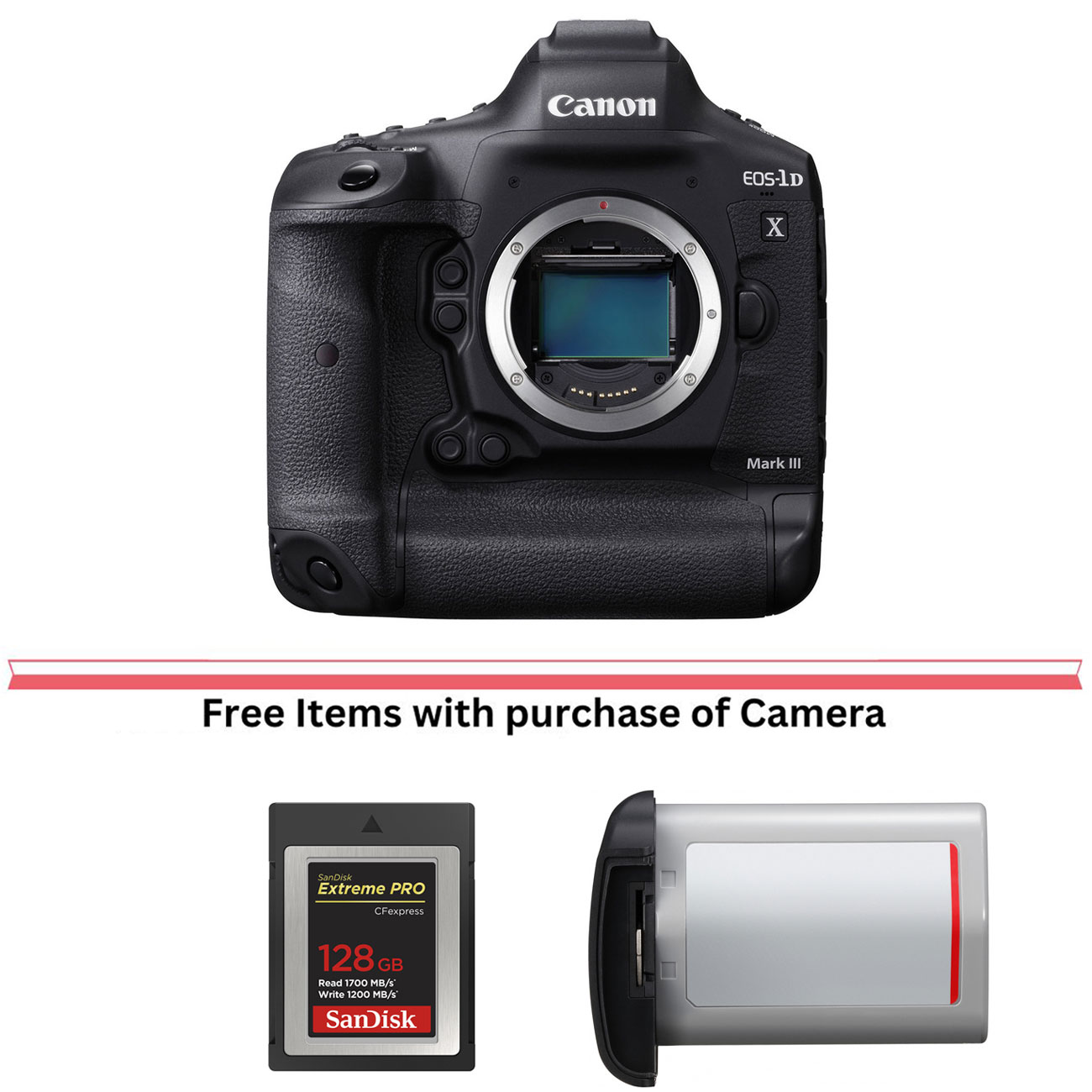 Canon EOS-1D X Mark III Digital SLR Camera Body