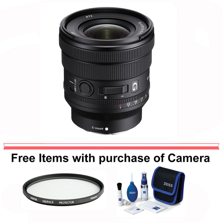 Sony FE PZ 16-35mm f/4 G Lens