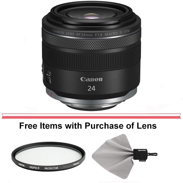 Canon RF 24mm f/1.8 Macro IS STM Lens