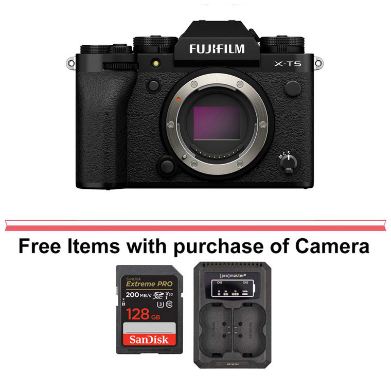 Fujifilm X-T5 Mirrorless Digital Camera Body | Samy's Camera