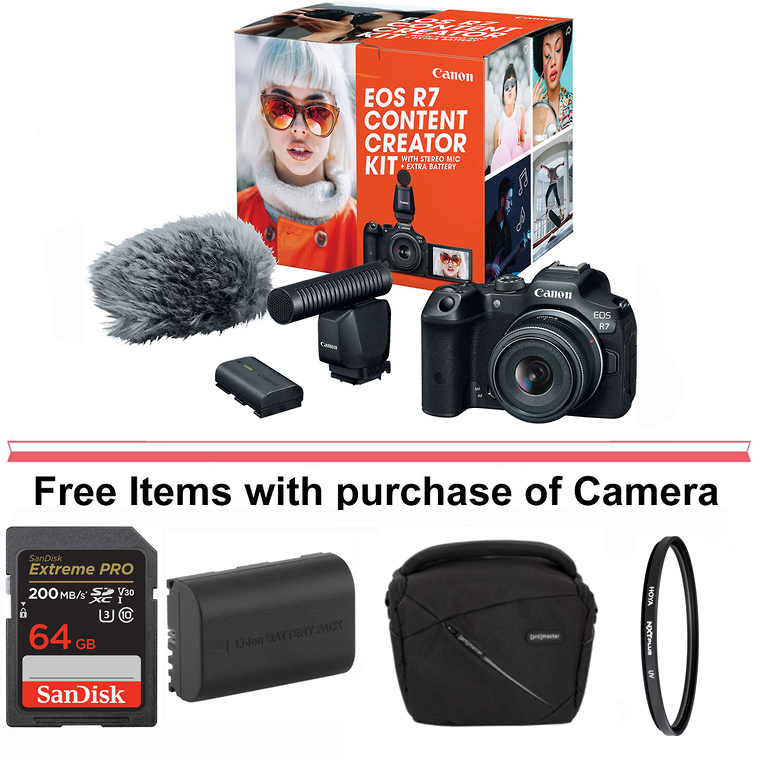 Canon camera with extras shops