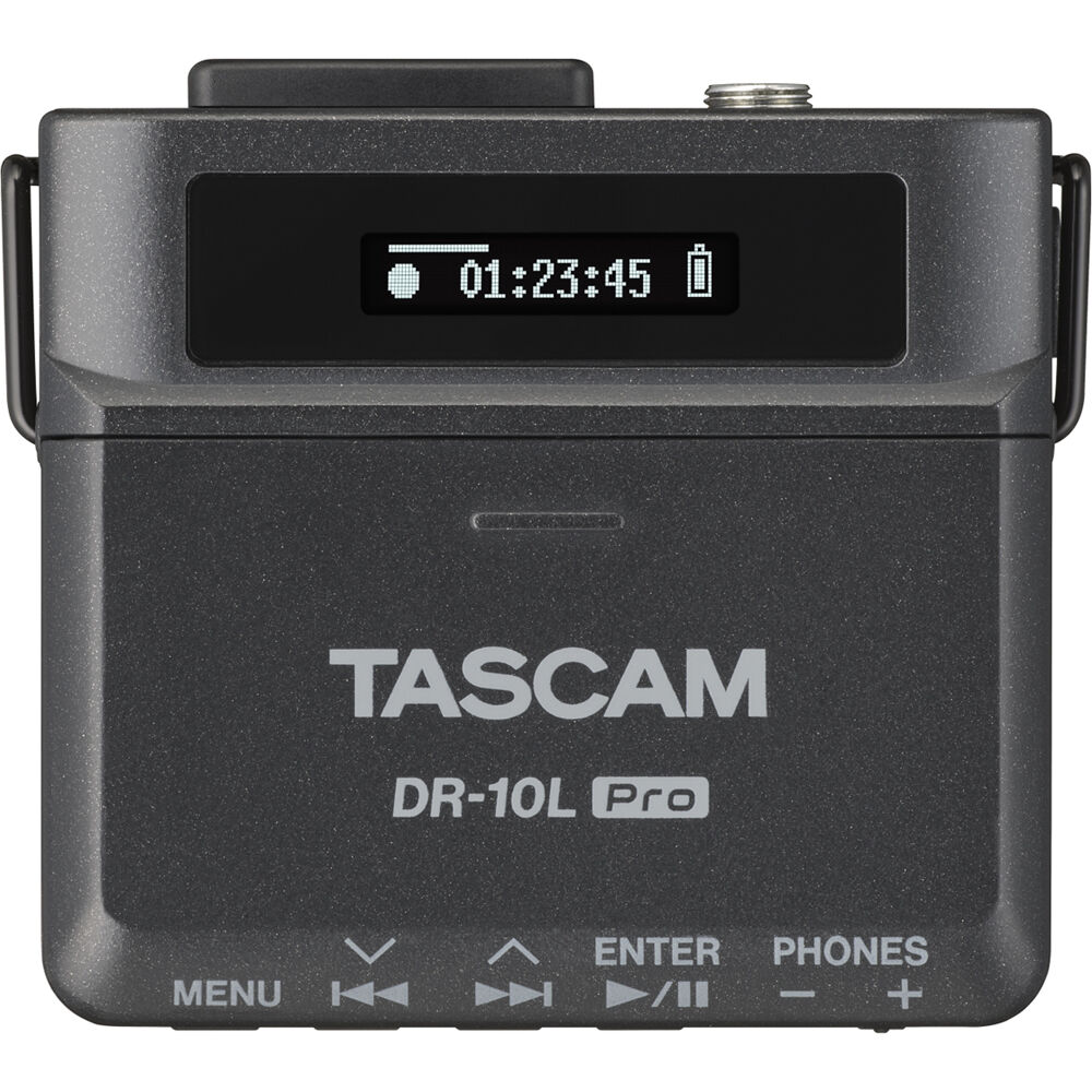 Tascam DR-10L Pro Field Recorder and Lavalier Microphone