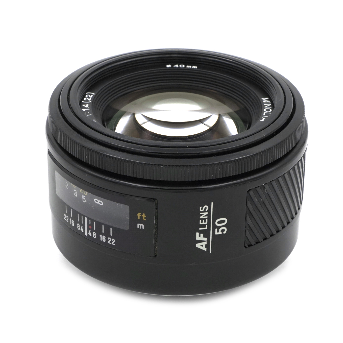 MINOLTA AF 50mm 1:1.4（22）Φ49mm カメラ レンズ - その他
