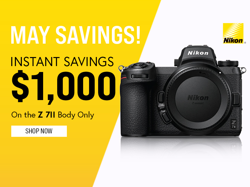 Nikon Z7 II -  Save $1,000!